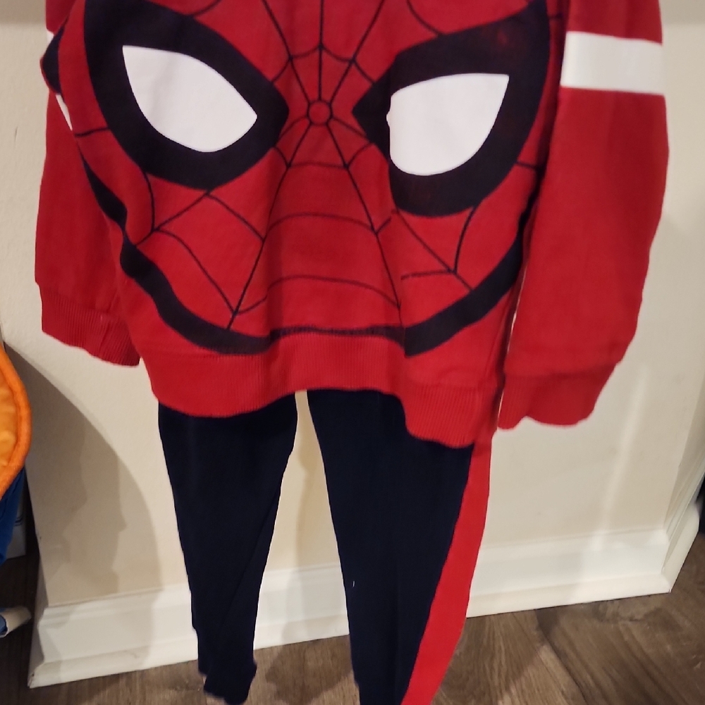 Kids Red and Black Spider Costume